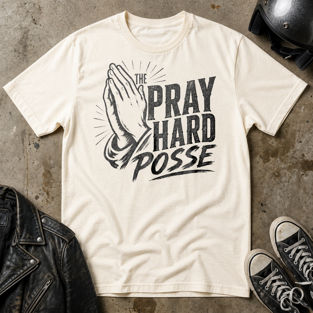 The Pray Hard Posse T-Shirt