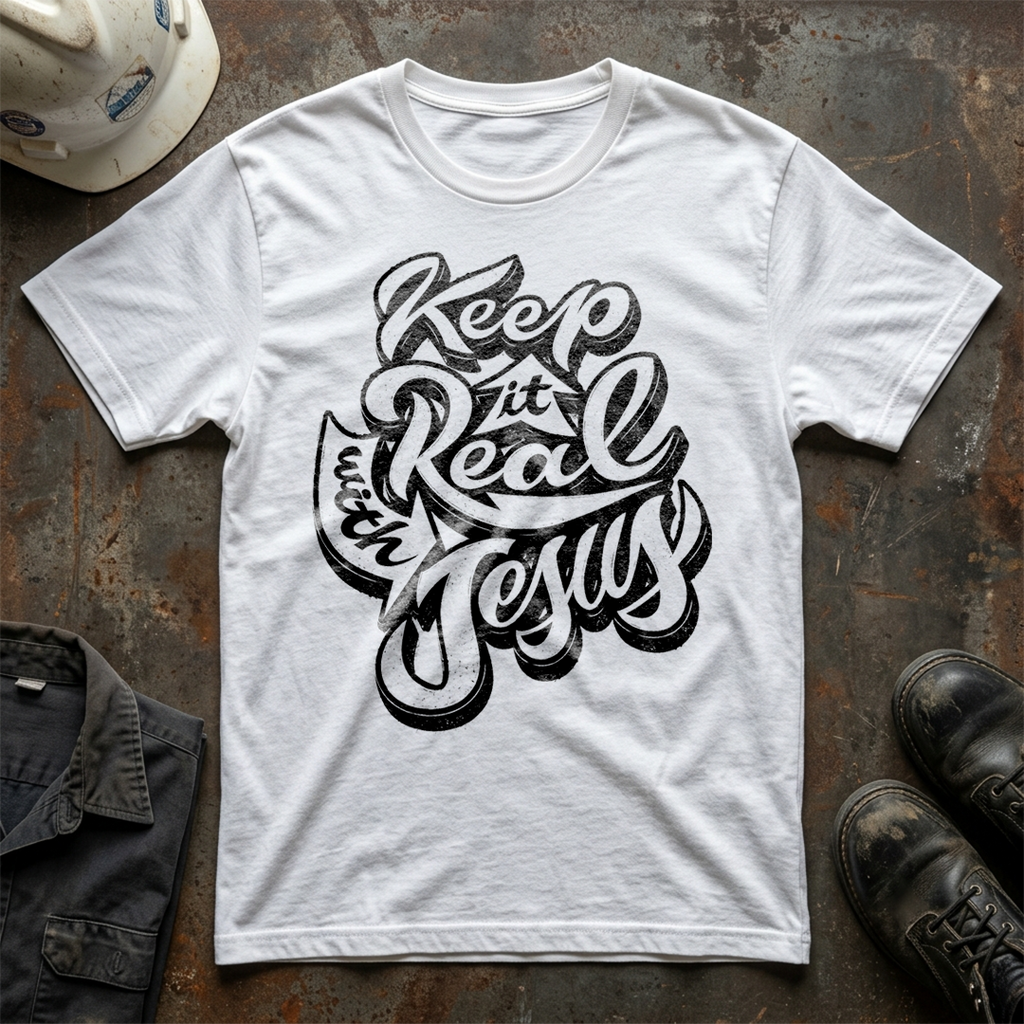 Keep It Real With Jesus T-Shirt