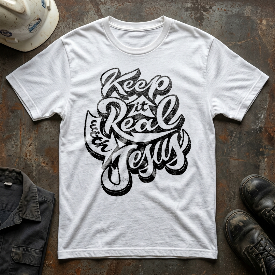 Keep It Real With Jesus T-Shirt