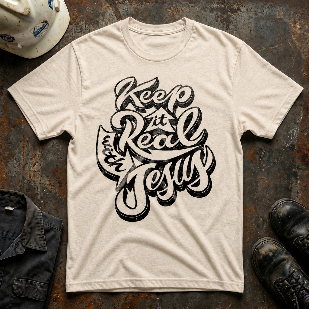 Keep It Real With Jesus T-Shirt