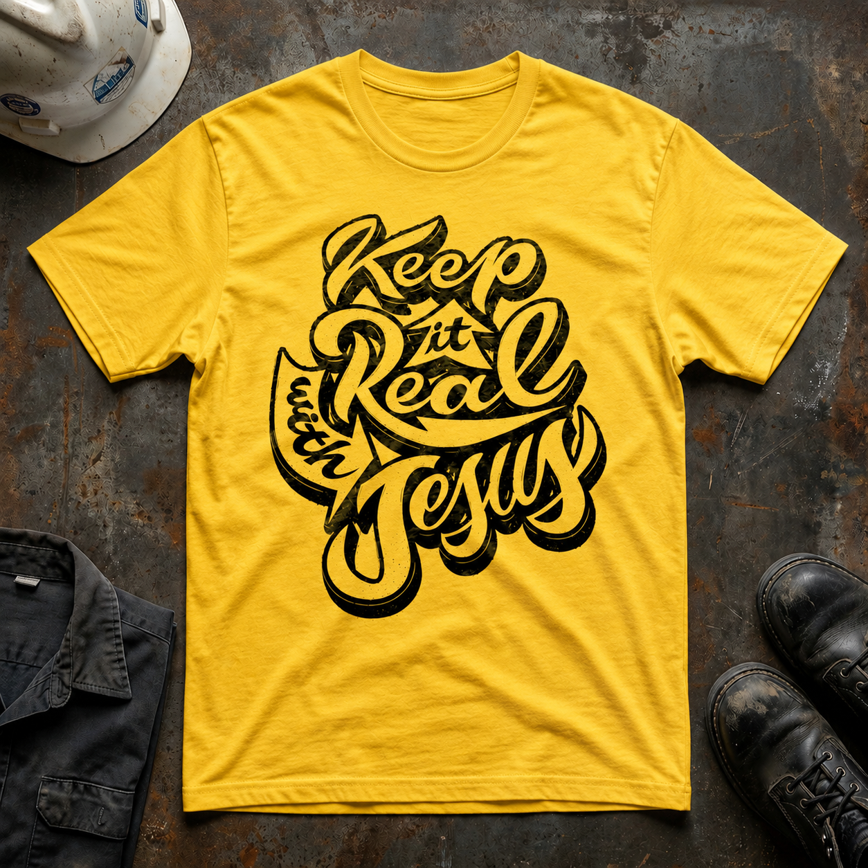 Keep It Real With Jesus T-Shirt