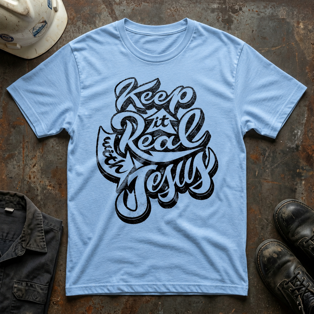 Keep It Real With Jesus T-Shirt