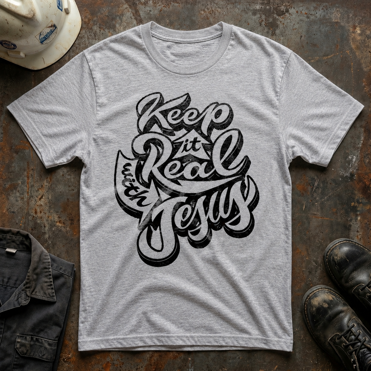 Keep It Real With Jesus T-Shirt