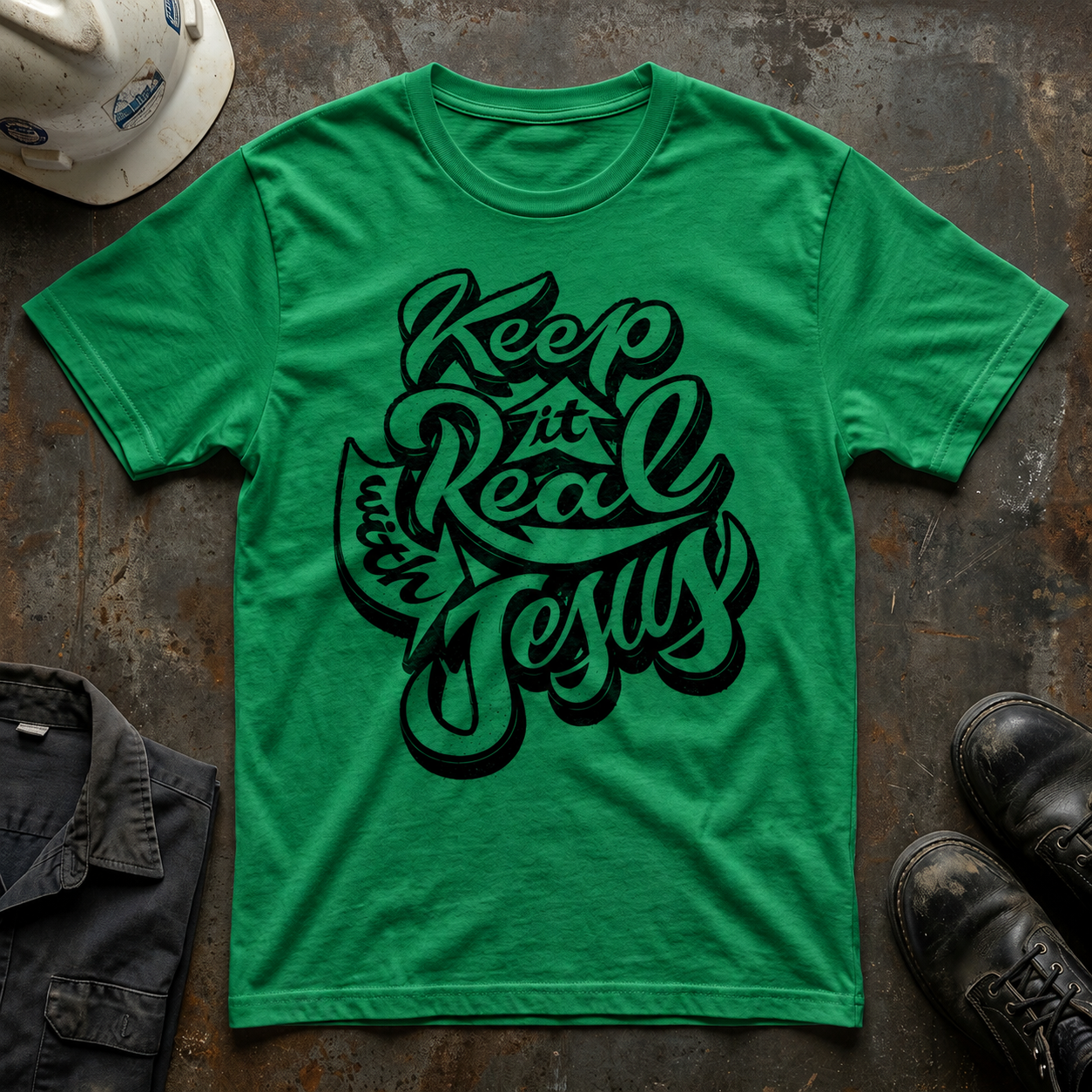 Keep It Real With Jesus T-Shirt